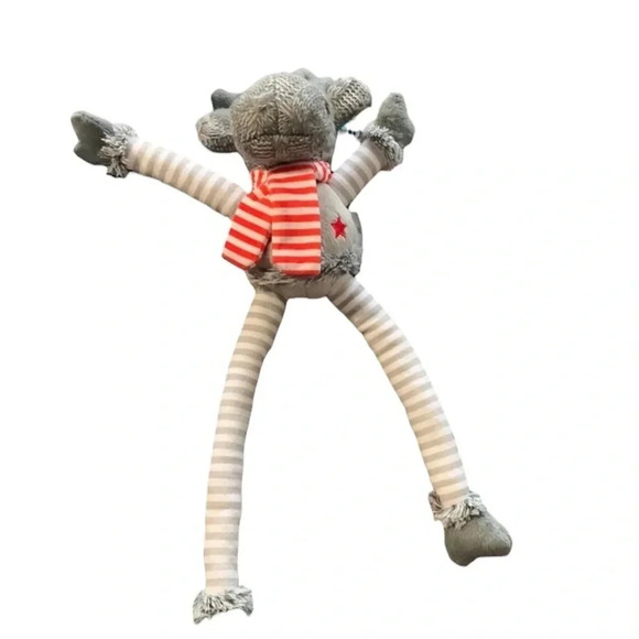 HOUSE of Paws reindeer dog toy Silent Night Reindeer No Squeeck - Picture 2 of 5